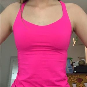 LULULEMON HOT NEON PINK TANK TOP